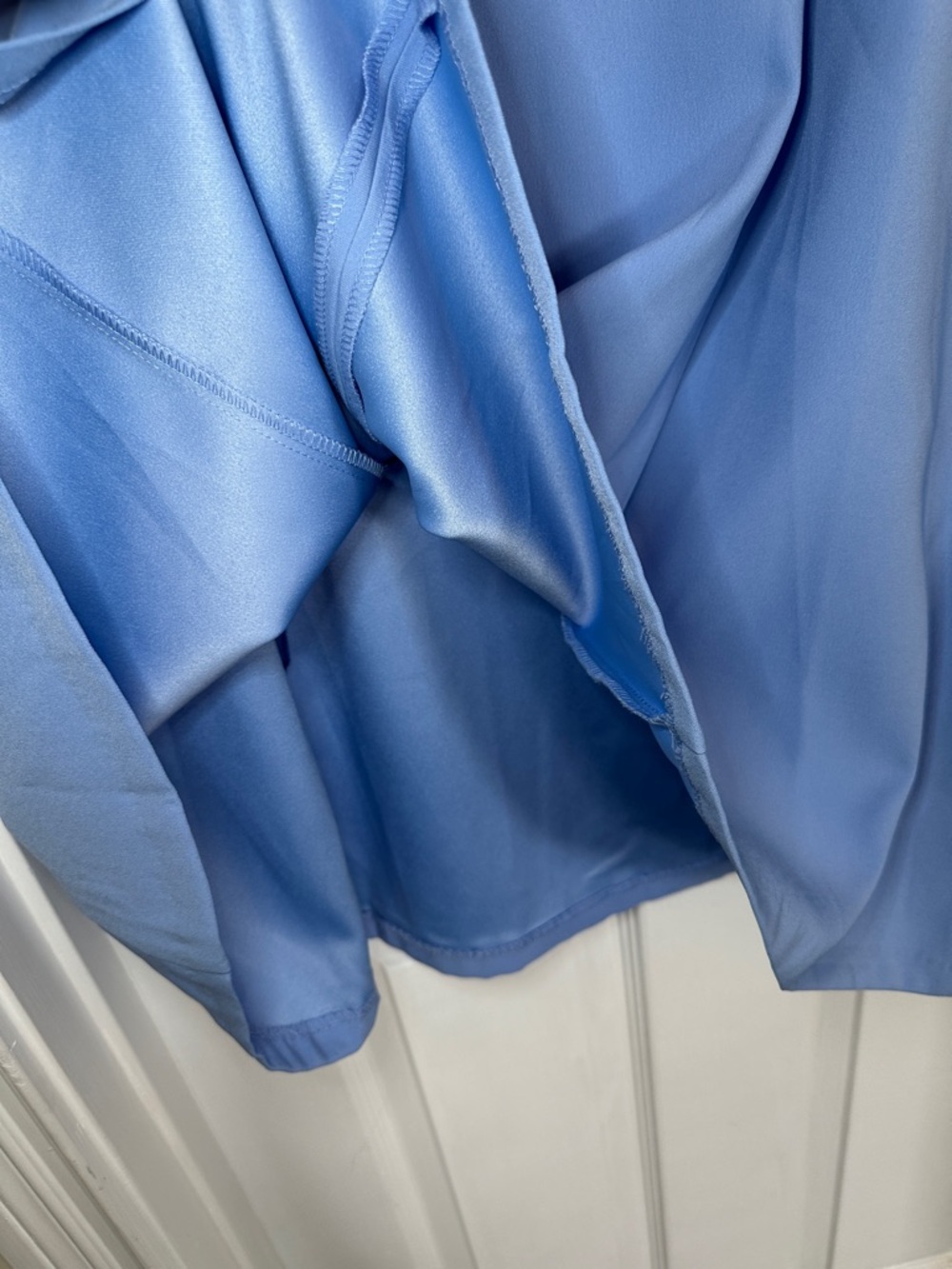 AGB Sleeveless Midi Dress in Light Blue - Picture 3 of 5